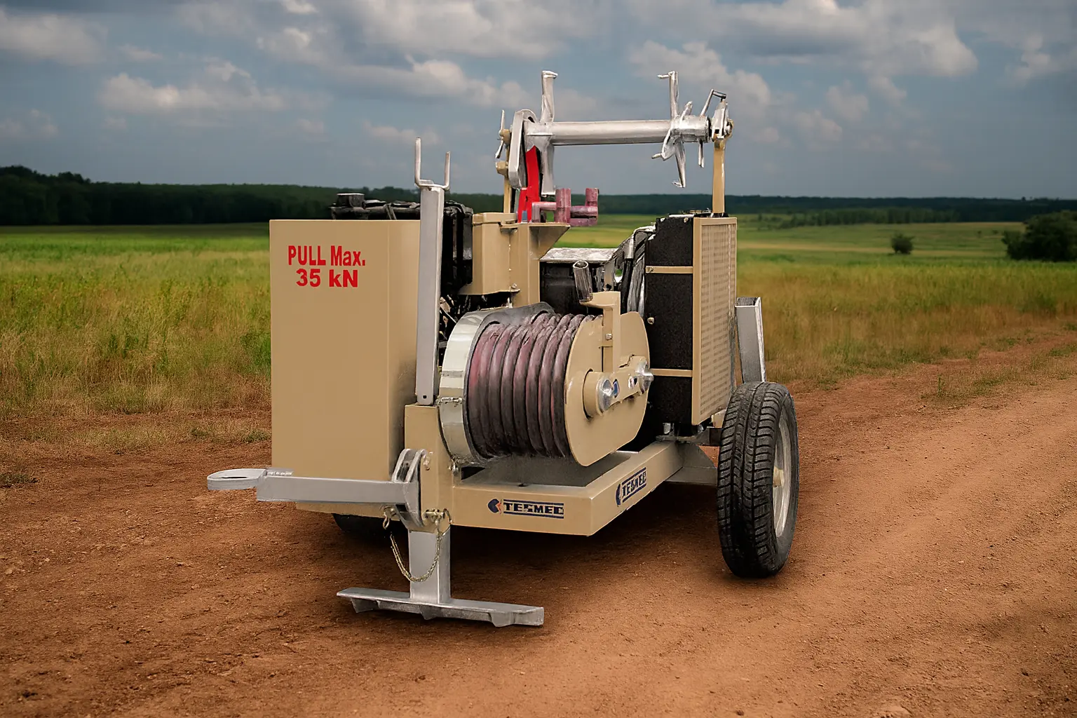 Wciągarka hydrauliczna Tesmec ARS405